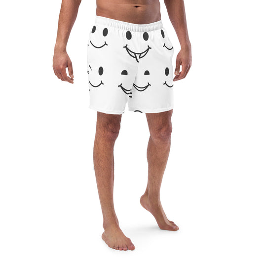 Smiley Men's swim trunks